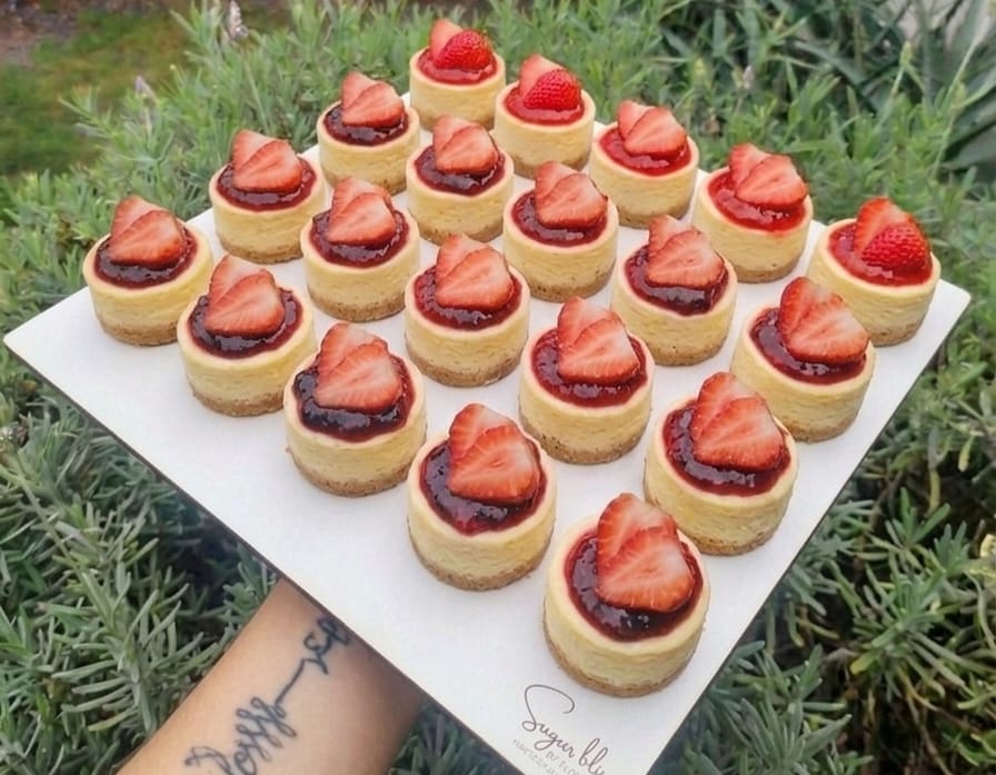 Petit fours De Cheesecake